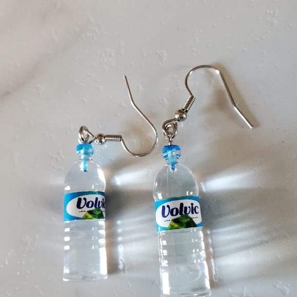 Water Bottle Dangle Earrings - Picture 4 of 7